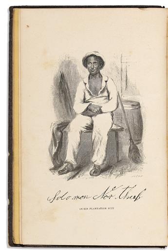 (SLAVERY.) Solomon Northup. Twelve Years a Slave: Narrative of . . . a Citizen of New-York, Kidnapped in Washington.